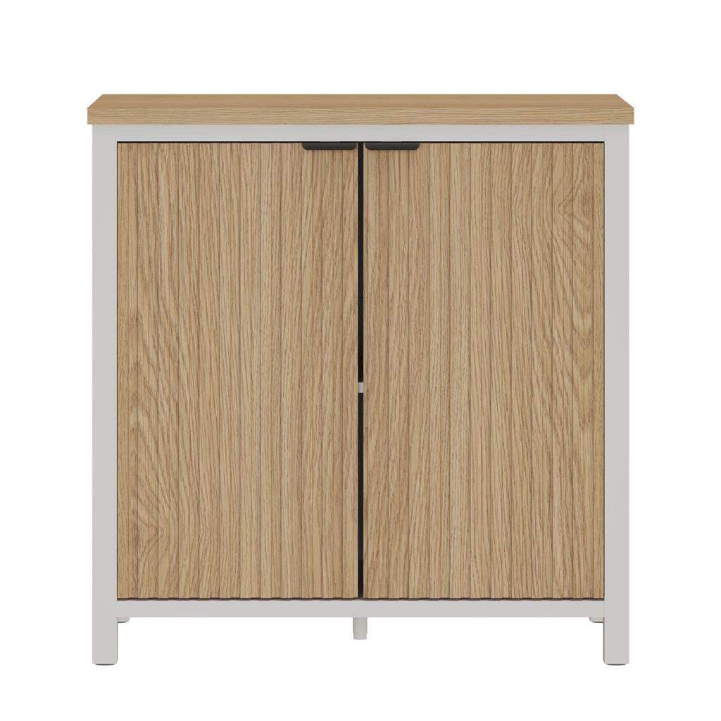 Double-Door Wooden Cabinet