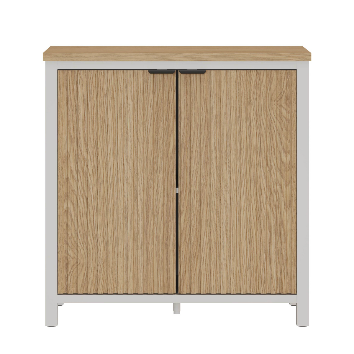 Double-Door Wooden Cabinet
