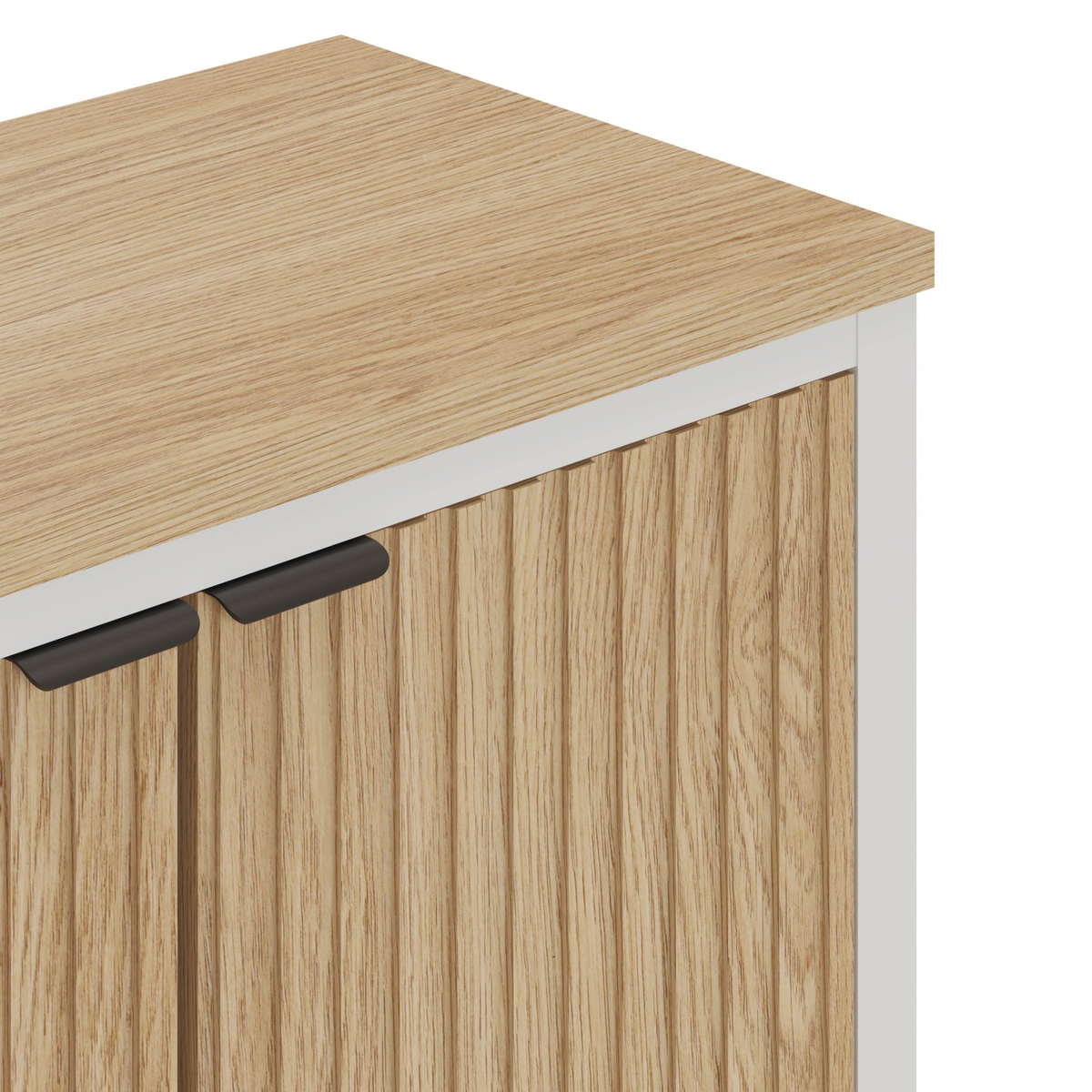 Double-Door Wooden Cabinet