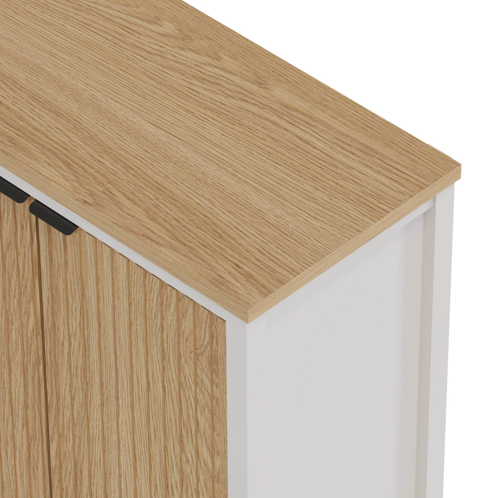 Double-Door Wooden Cabinet