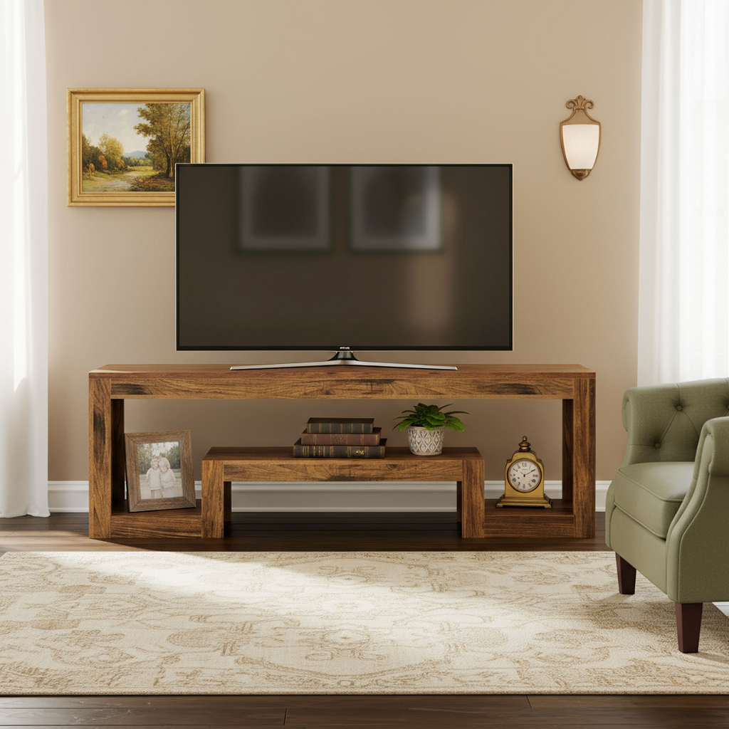 Modern Wooden TV Cabinet & Media Stand